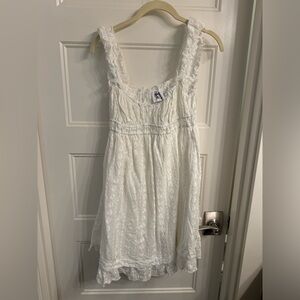 NWOT Princess Polly Carlita White Mini Dress- US 6